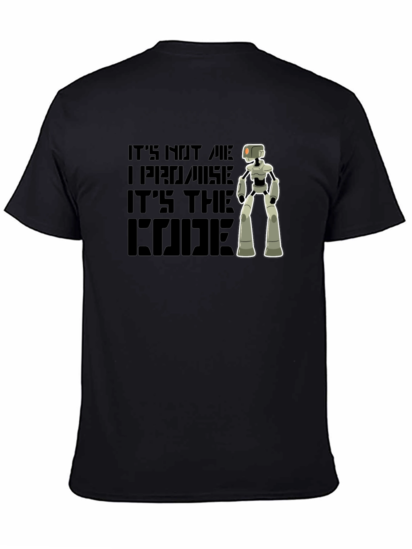 Its The Code Robot Graphic T-Shirt