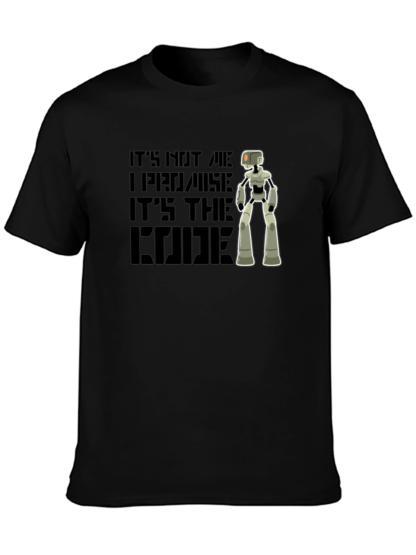 Its The Code Robot Graphic T-Shirt