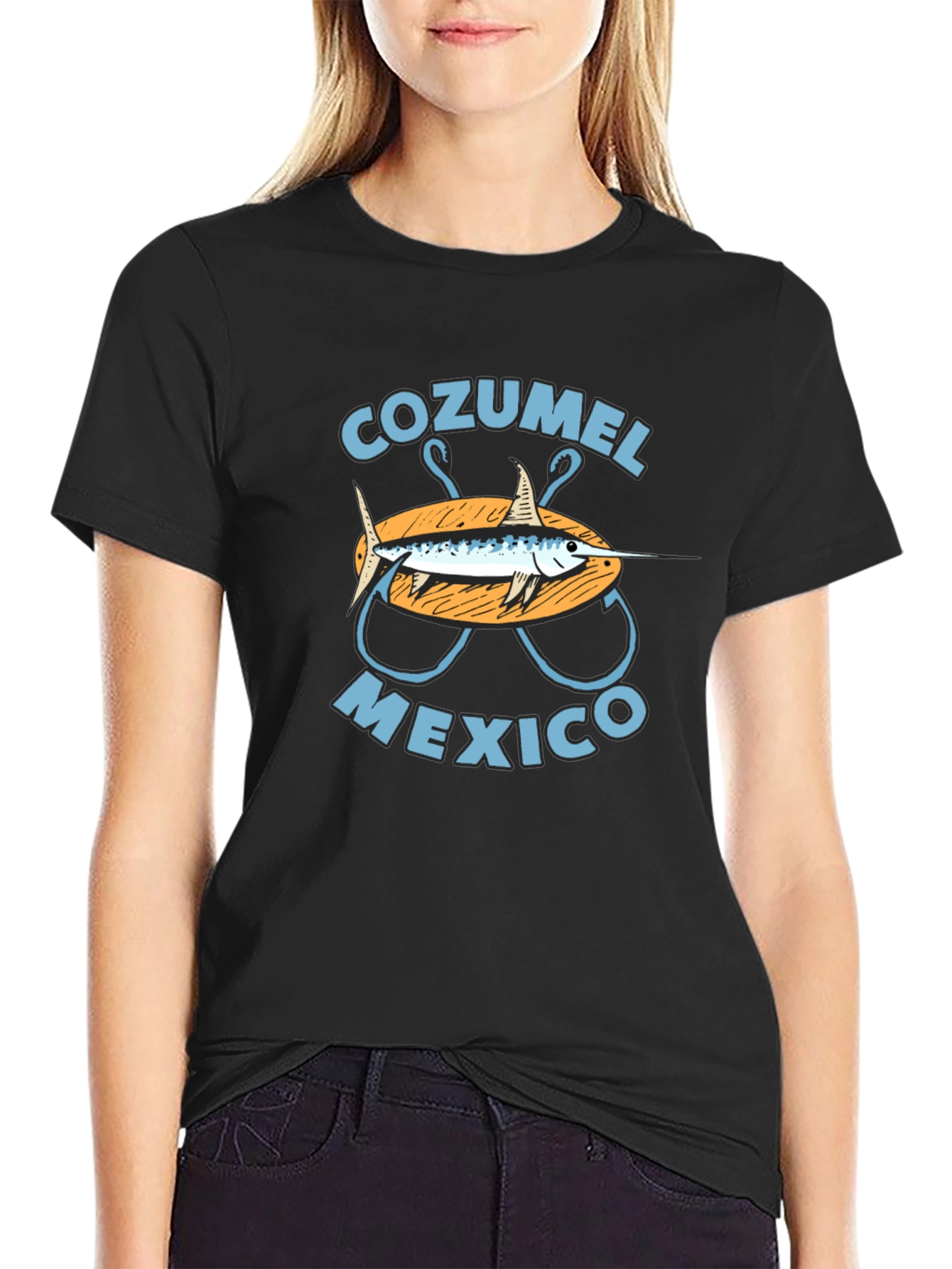Cozumel Mexico Fishing T-Shirt