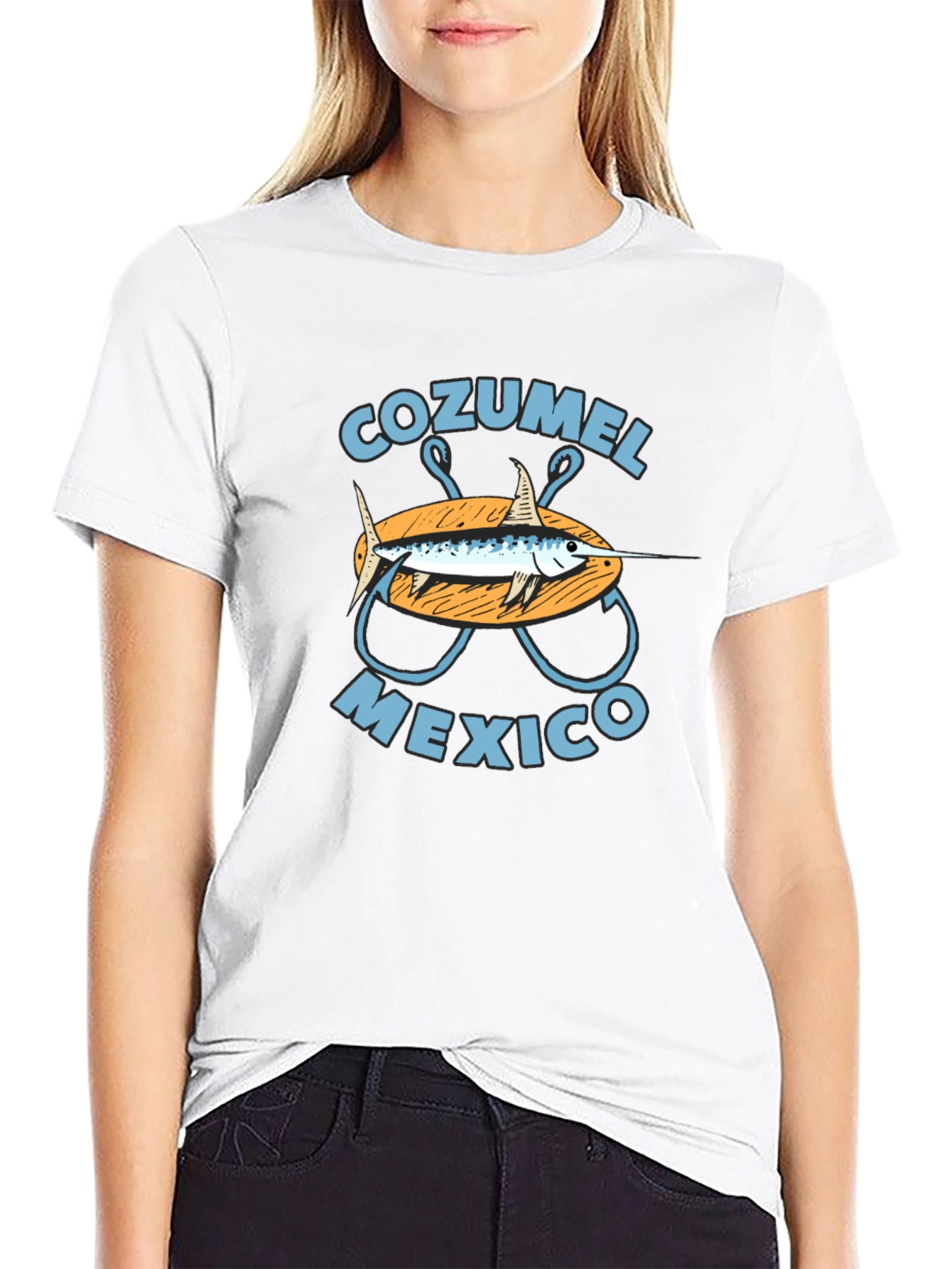 Cozumel Mexico Fishing T-Shirt
