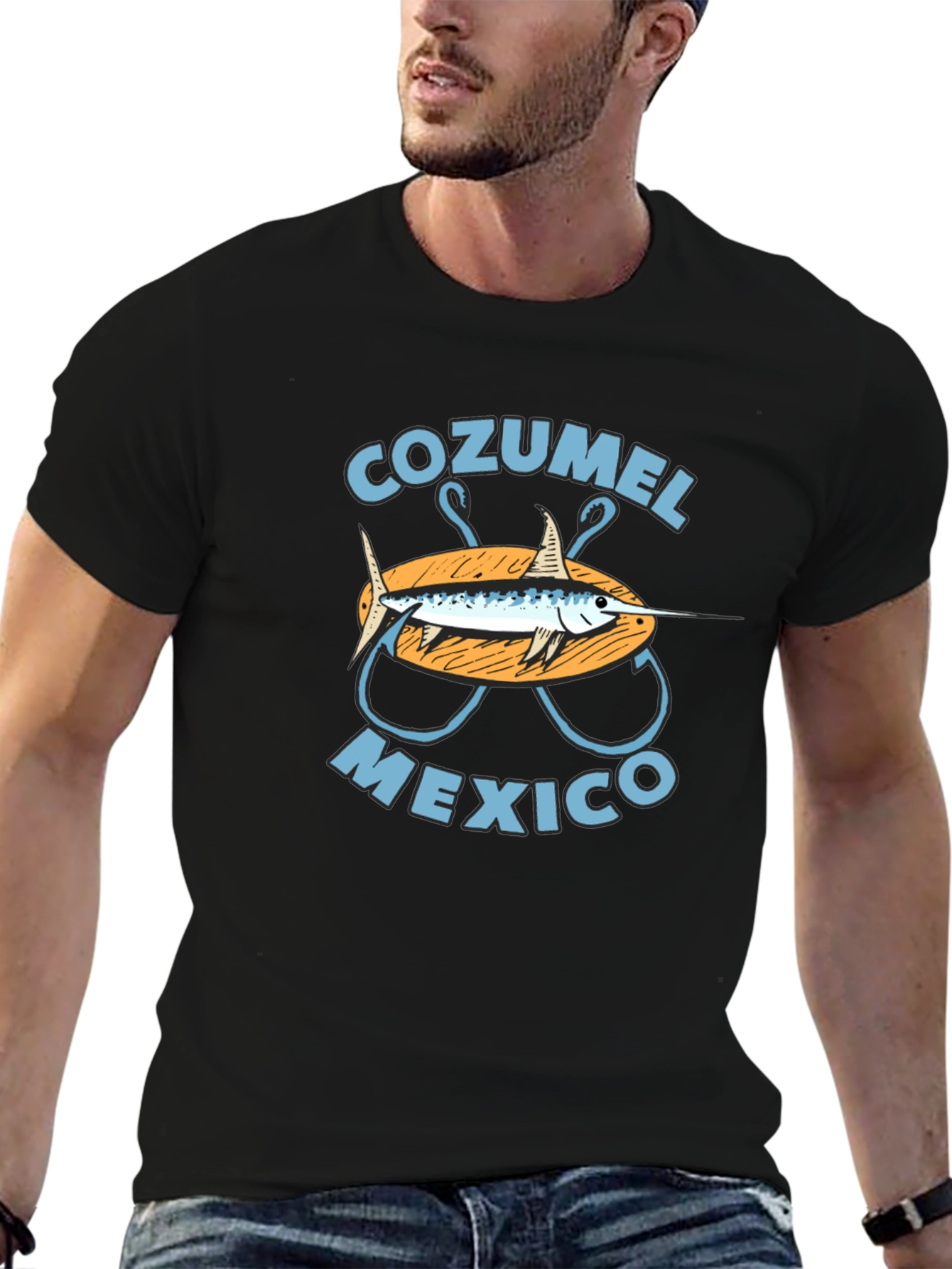 Cozumel Mexico Fishing T-Shirt