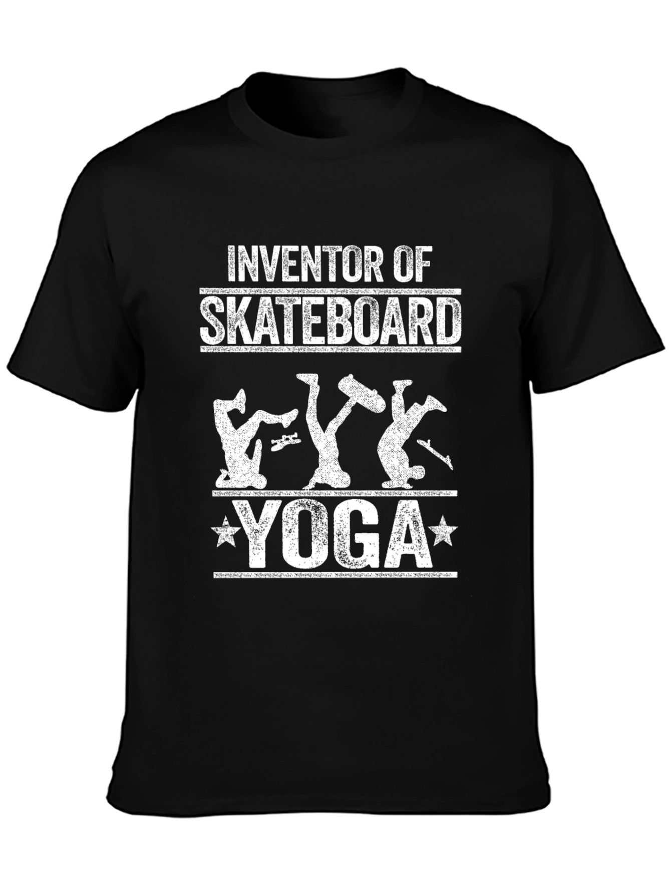 Inventor of Skateboard Yoga Graphic Tee