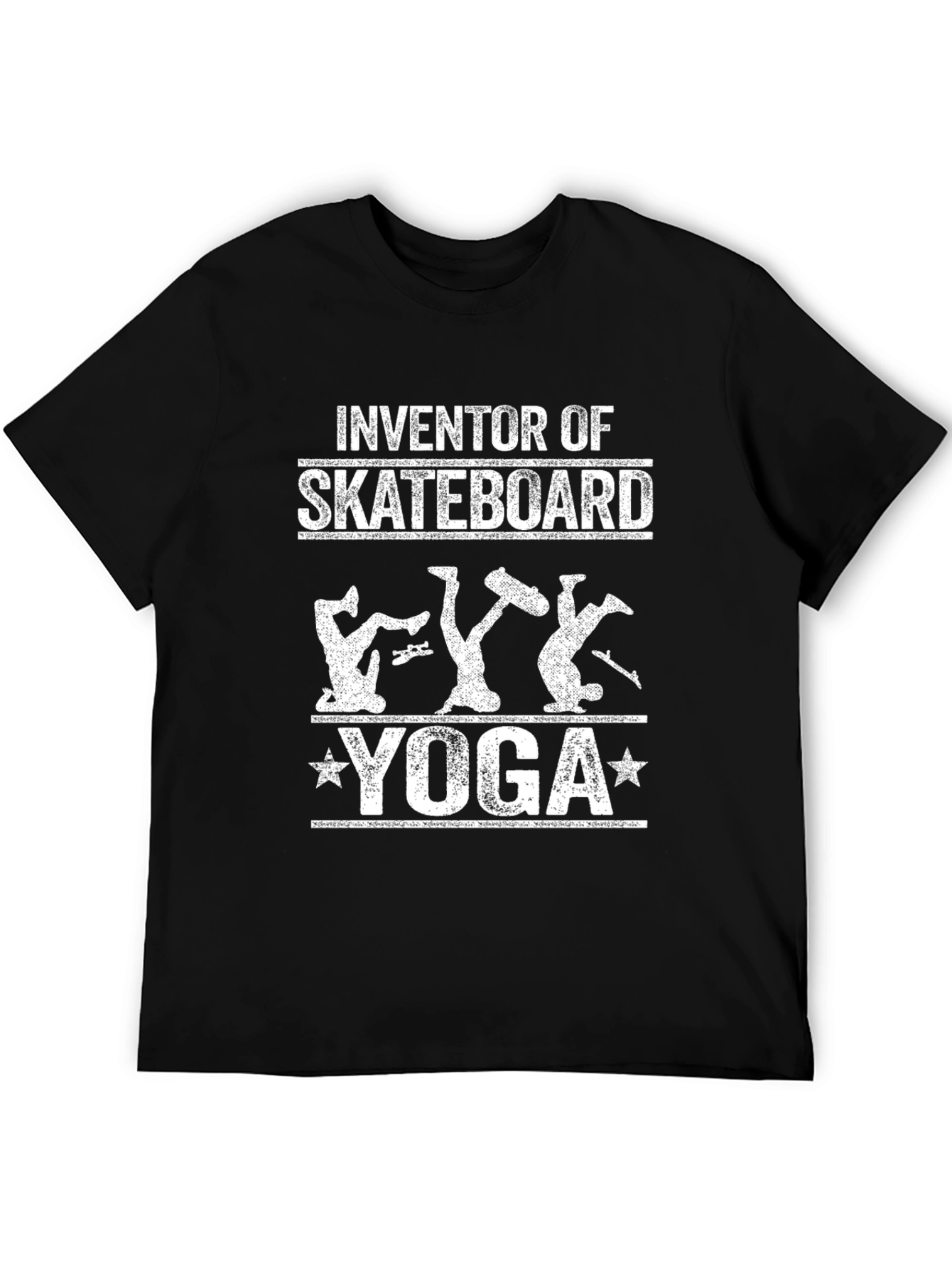 Inventor of Skateboard Yoga Graphic Tee