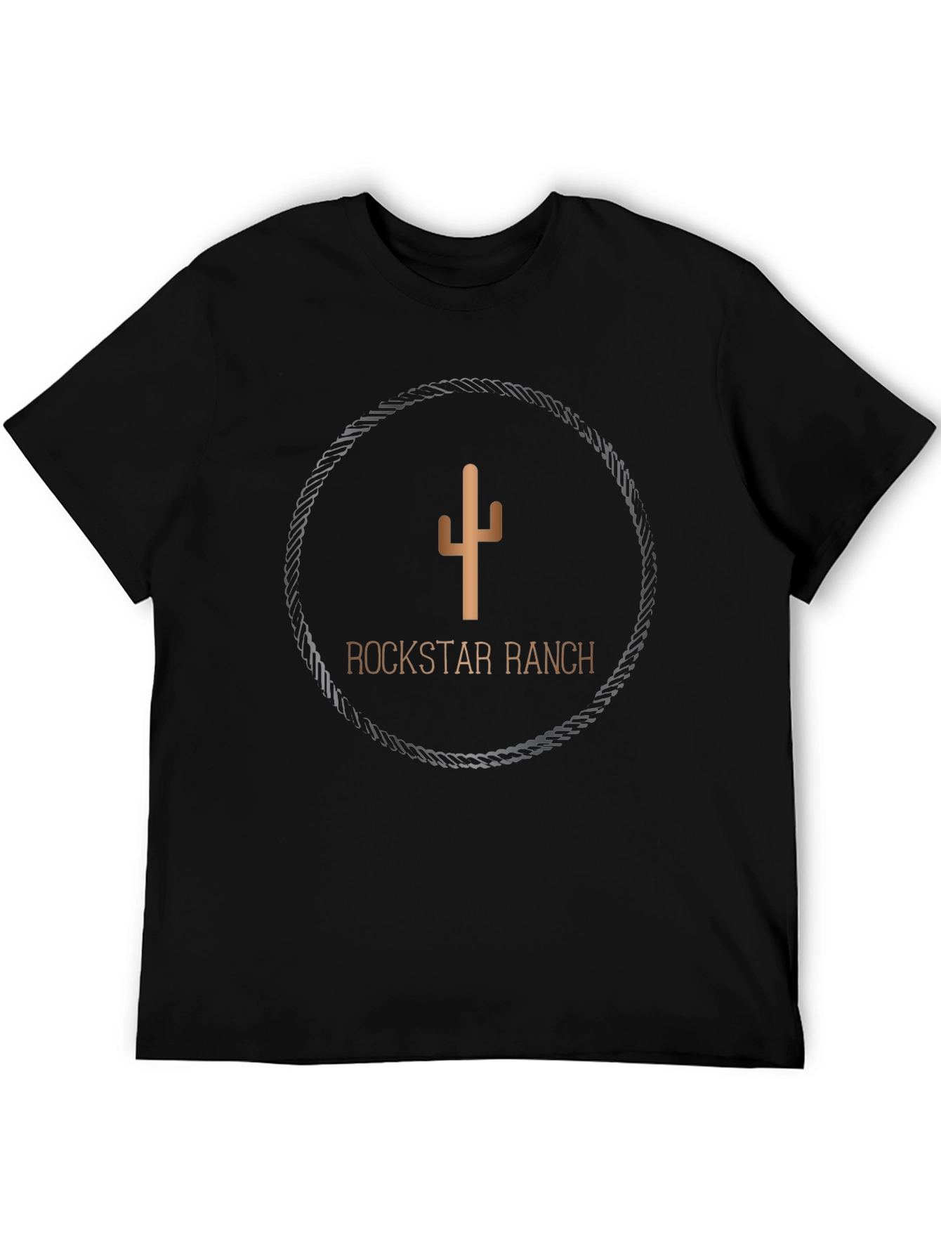 Rockstar Ranch Cactus Graphic T-Shirt