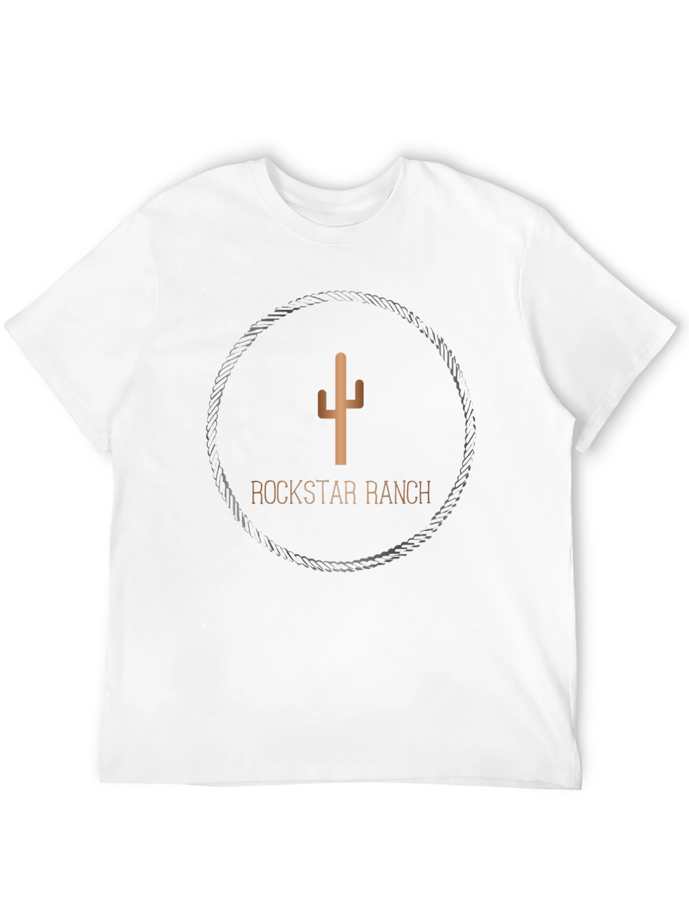 Rockstar Ranch Cactus Graphic T-Shirt
