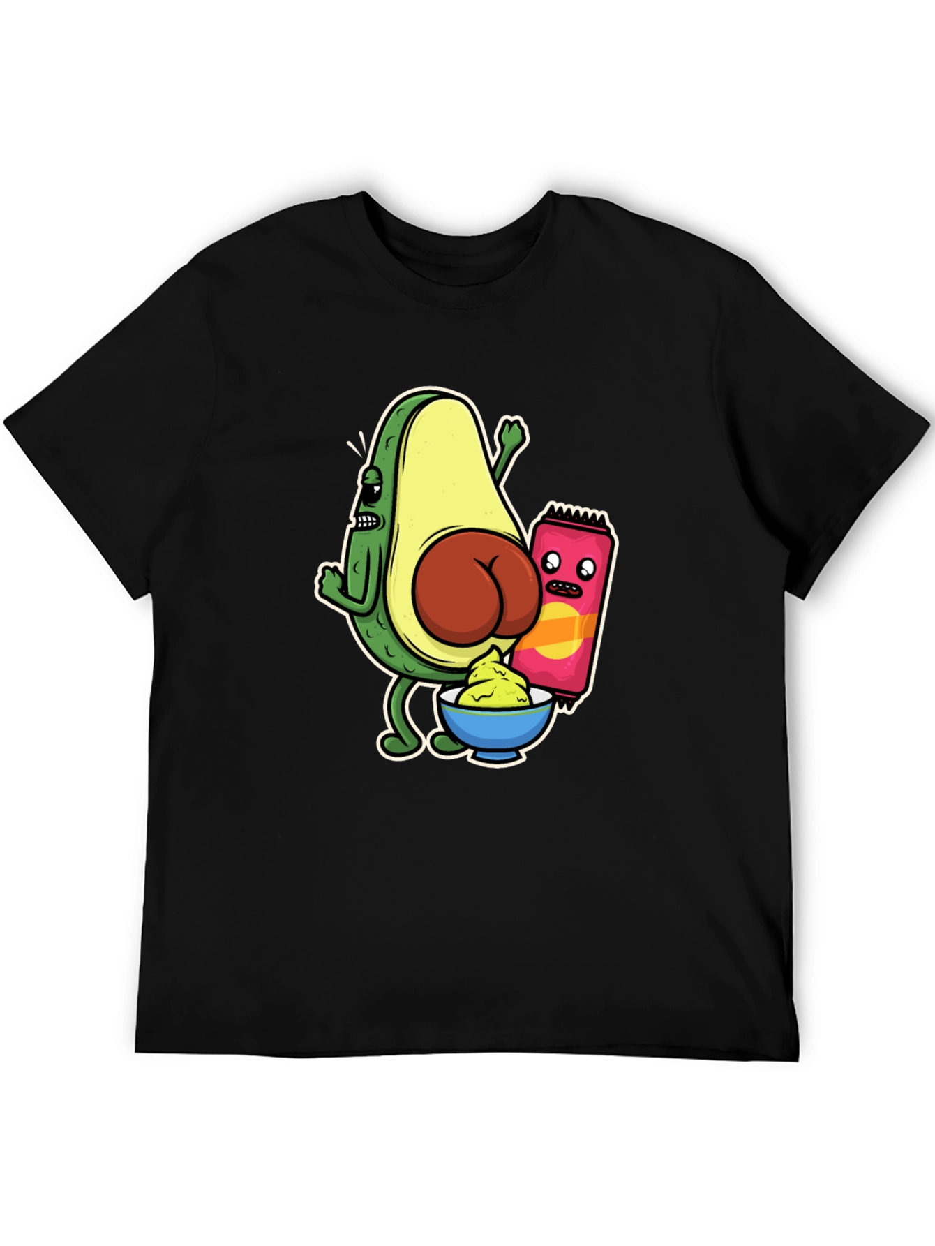 Avocado Butt Funny Graphic Tee