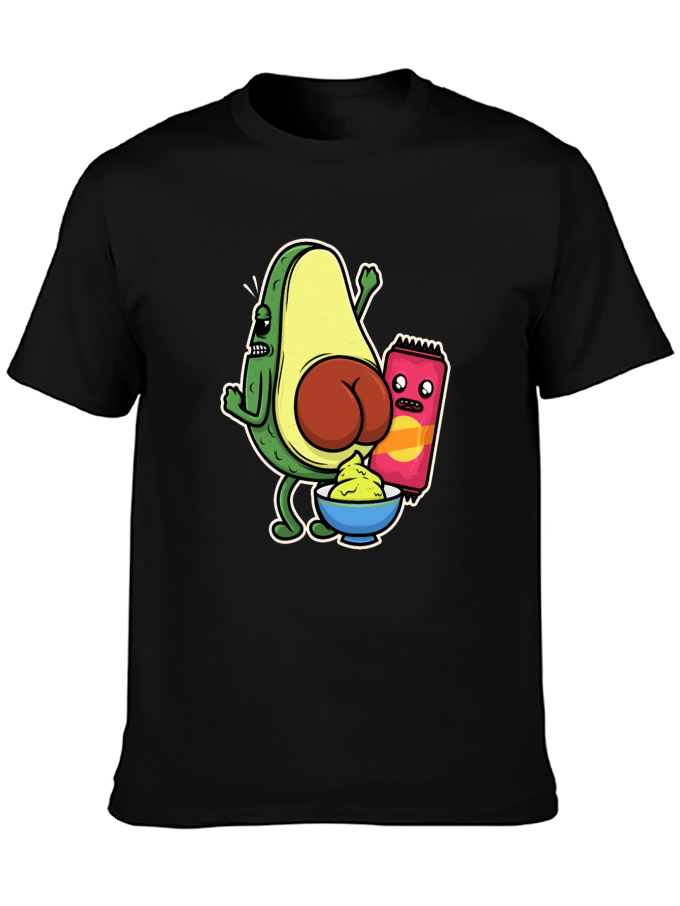 Avocado Butt Funny Graphic Tee