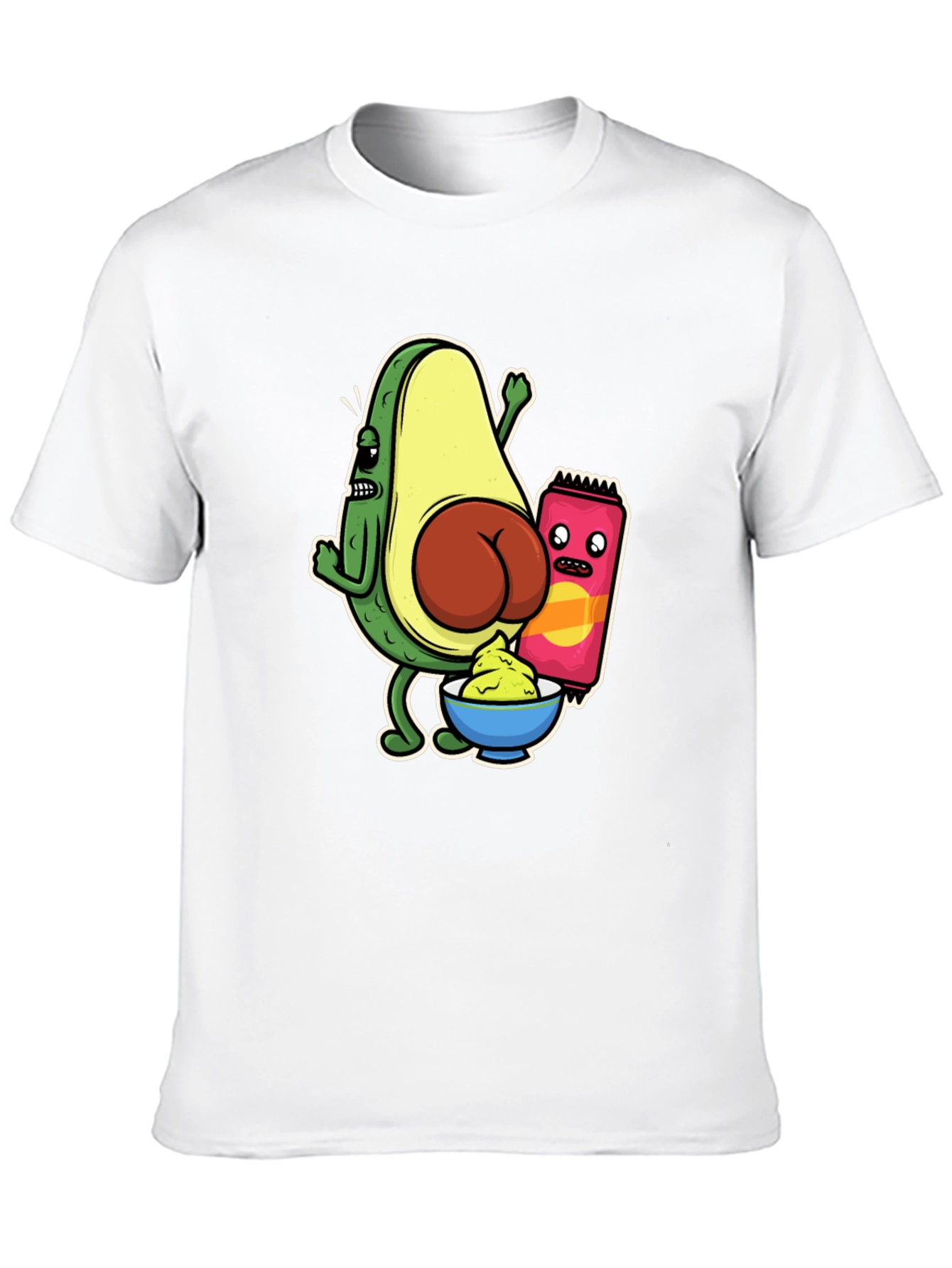 Avocado Butt Funny Graphic Tee