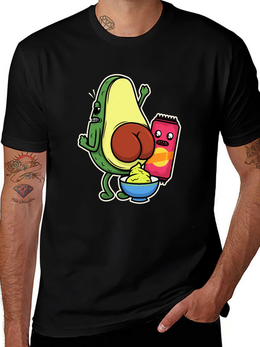 Avocado Butt Funny Graphic Tee