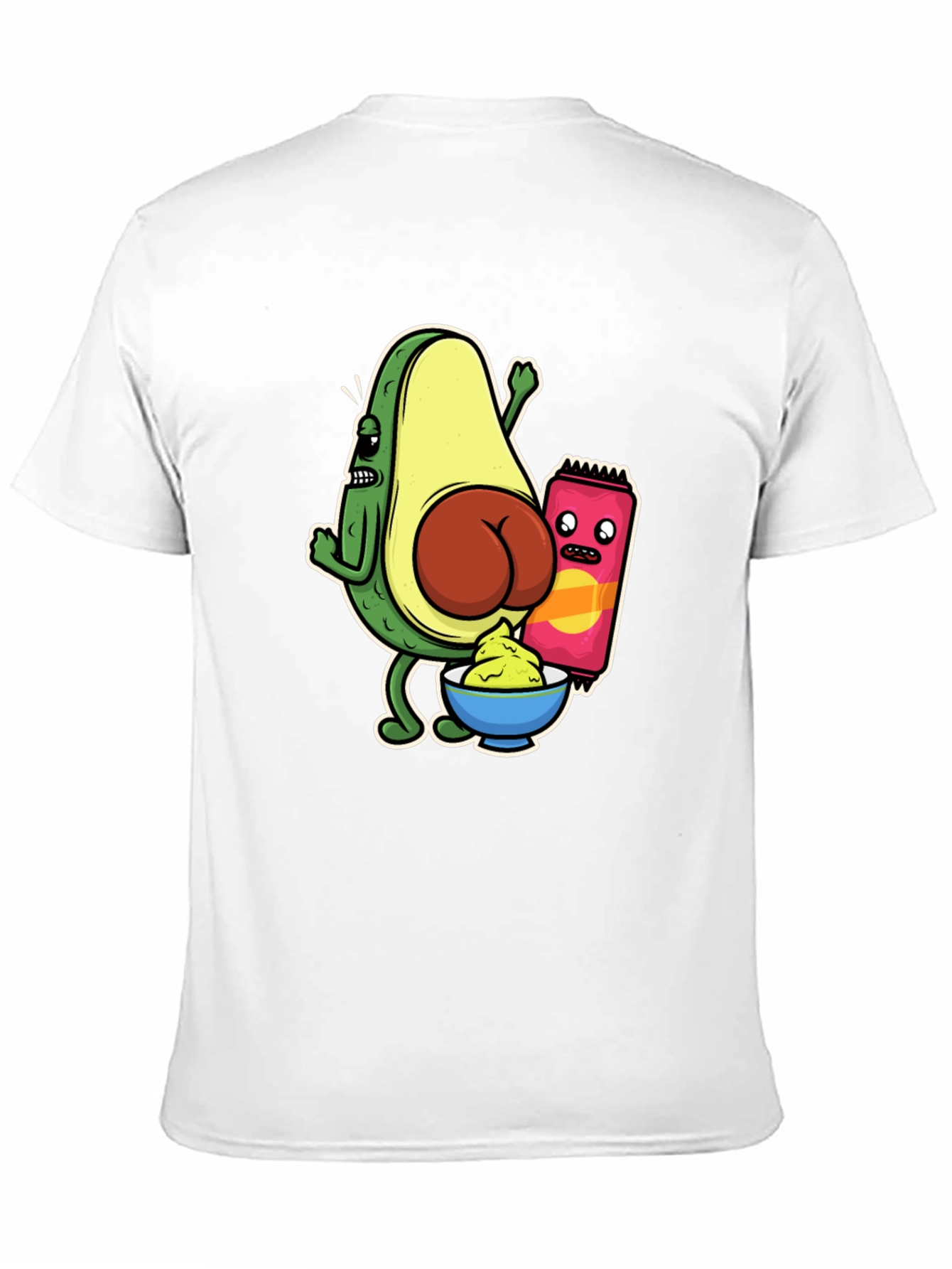 Avocado Butt Funny Graphic Tee