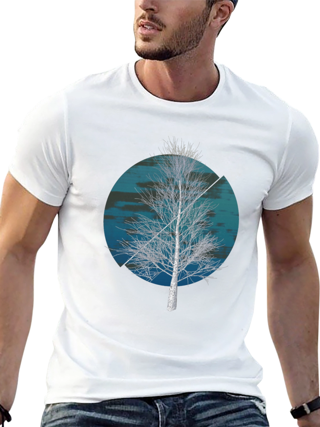 Tree Graphic Tee - Nature Inspired Design