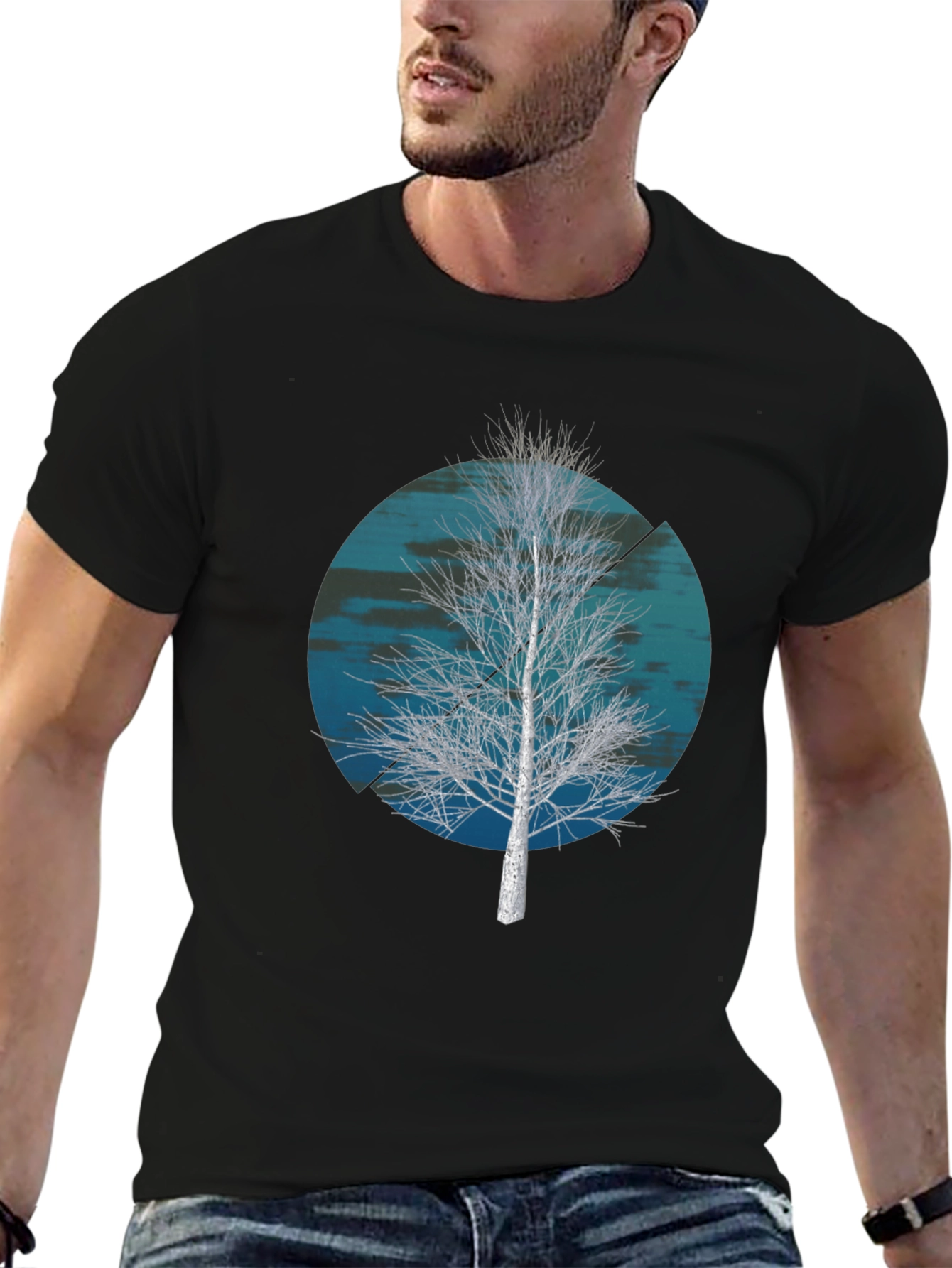Tree Graphic Tee - Nature Inspired Design