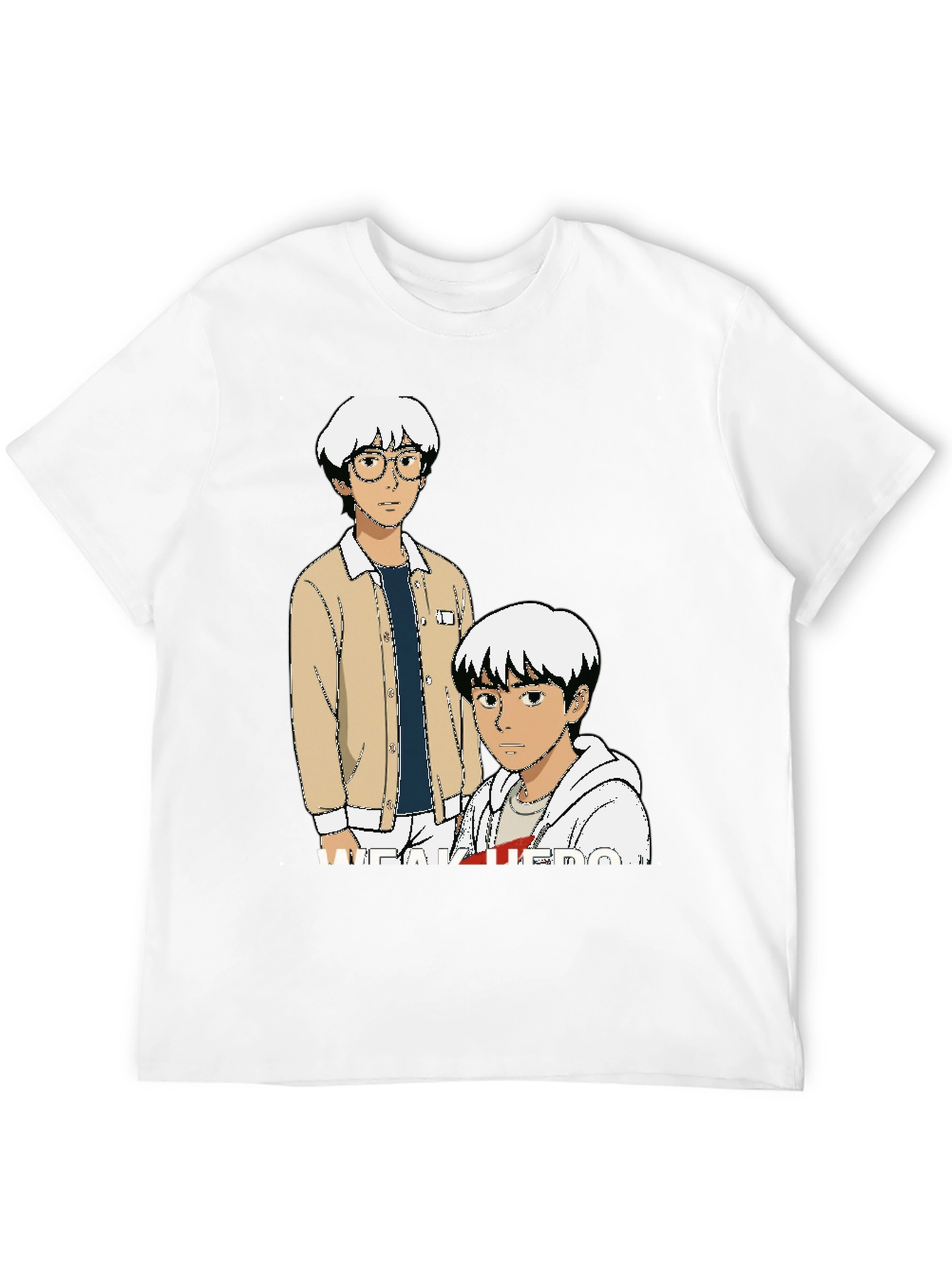 Anime Graphic Tee - Black Cotton T-Shirt