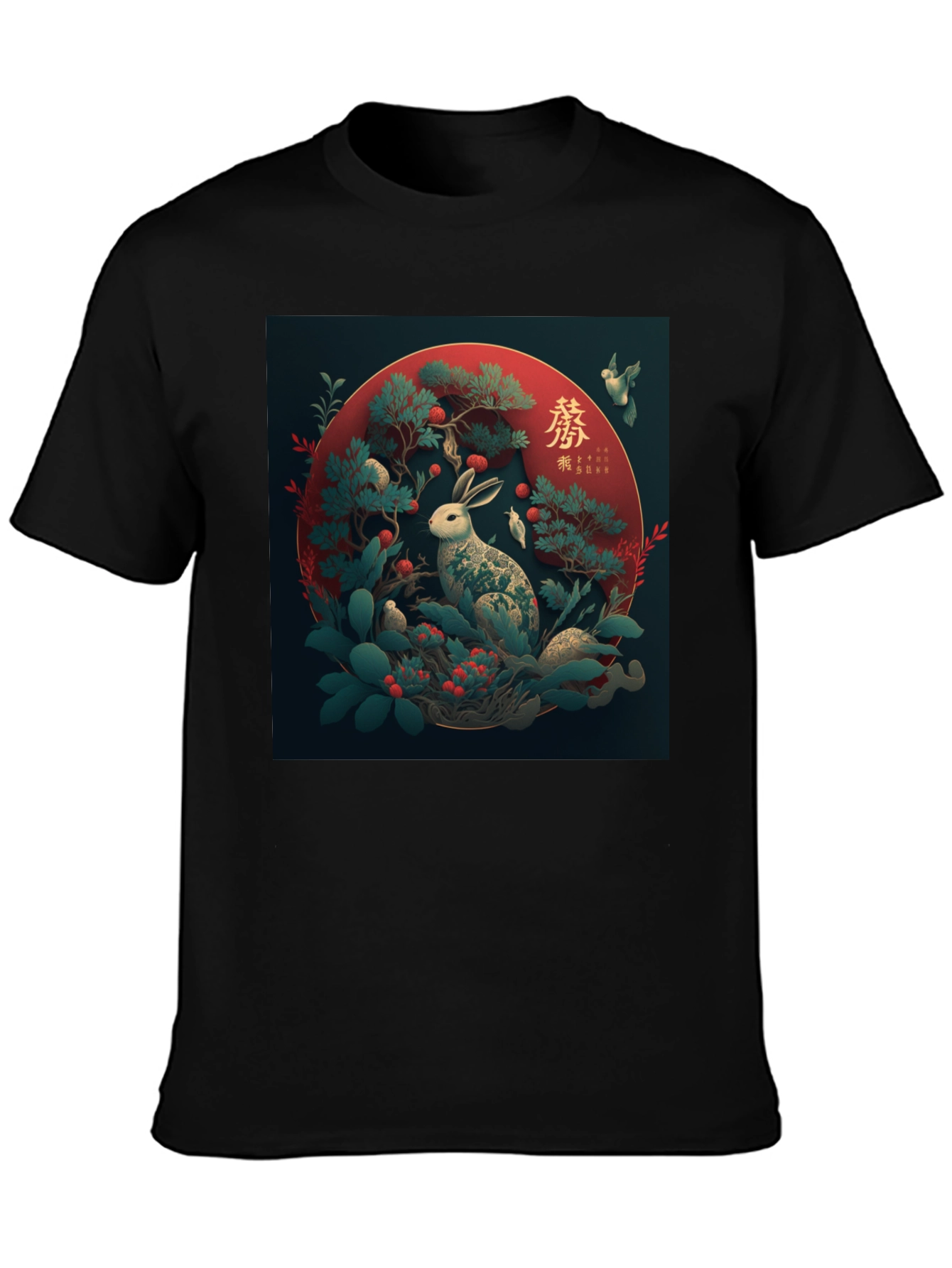 Rabbit Art Graphic Tee