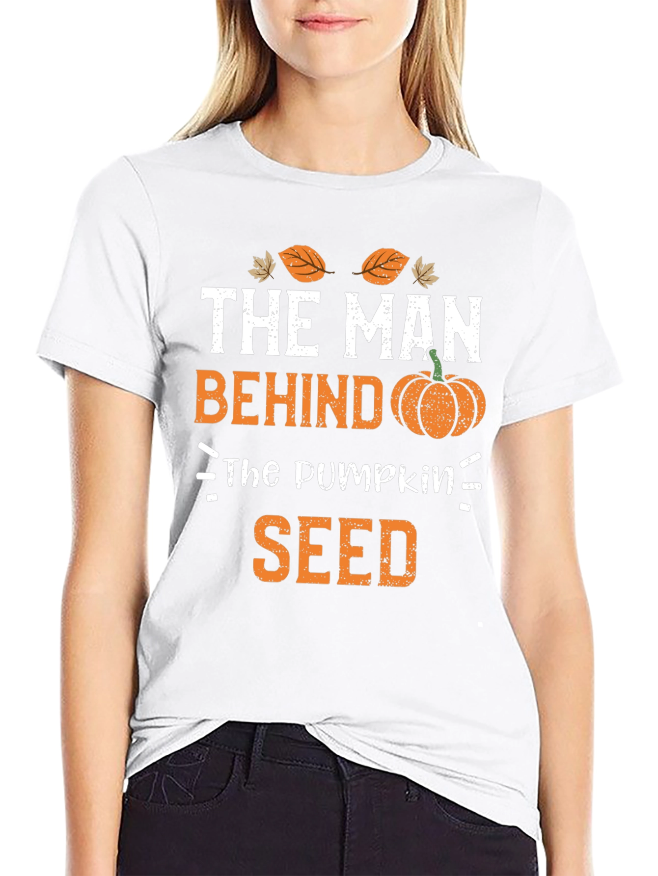 The Man Behind the Pumpkin Seed T-Shirt