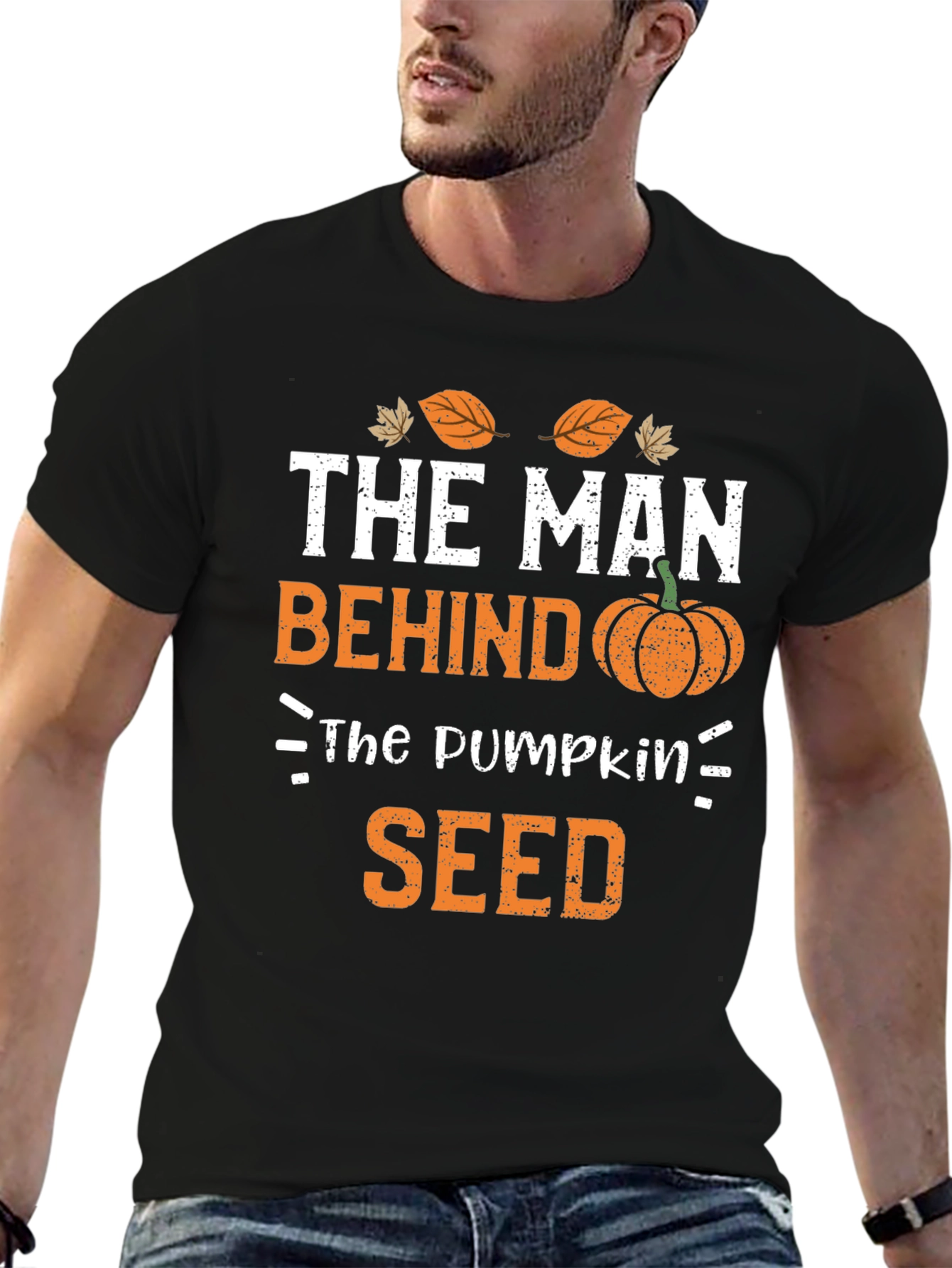 The Man Behind the Pumpkin Seed T-Shirt