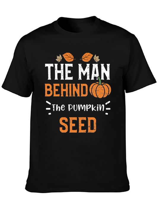The Man Behind the Pumpkin Seed T-Shirt