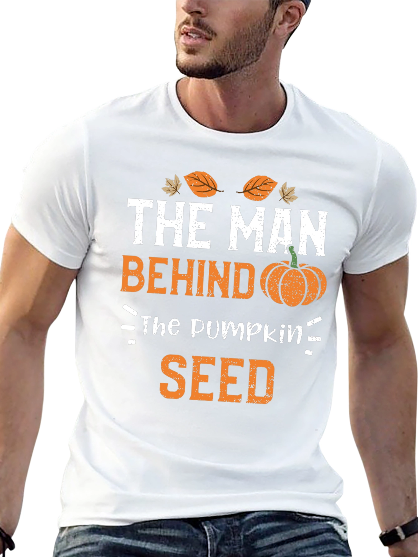 The Man Behind the Pumpkin Seed T-Shirt
