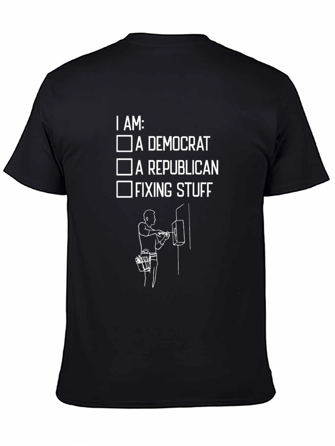 I am Fixing Stuff T-Shirt - Electrician Funny Tee