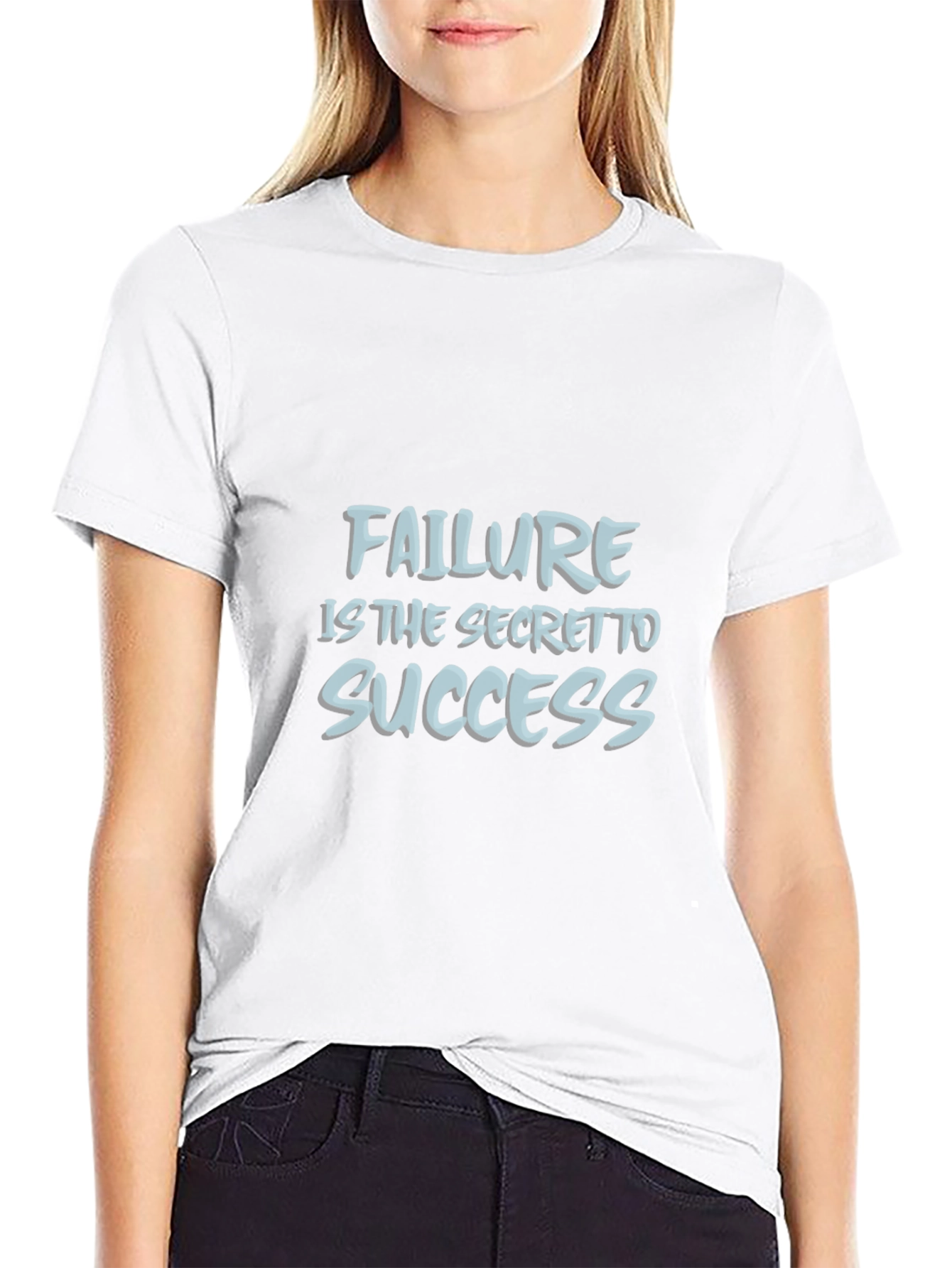 Failure Secret to Success Graphic Tee - Black