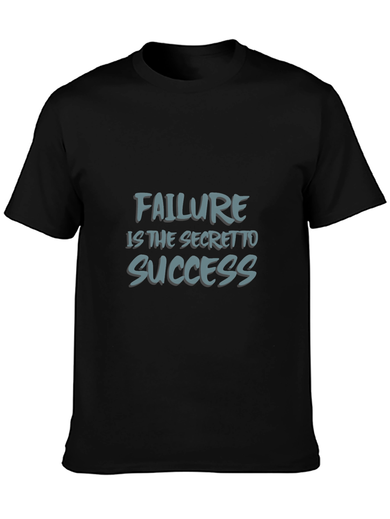 Failure Secret to Success Graphic Tee - Black
