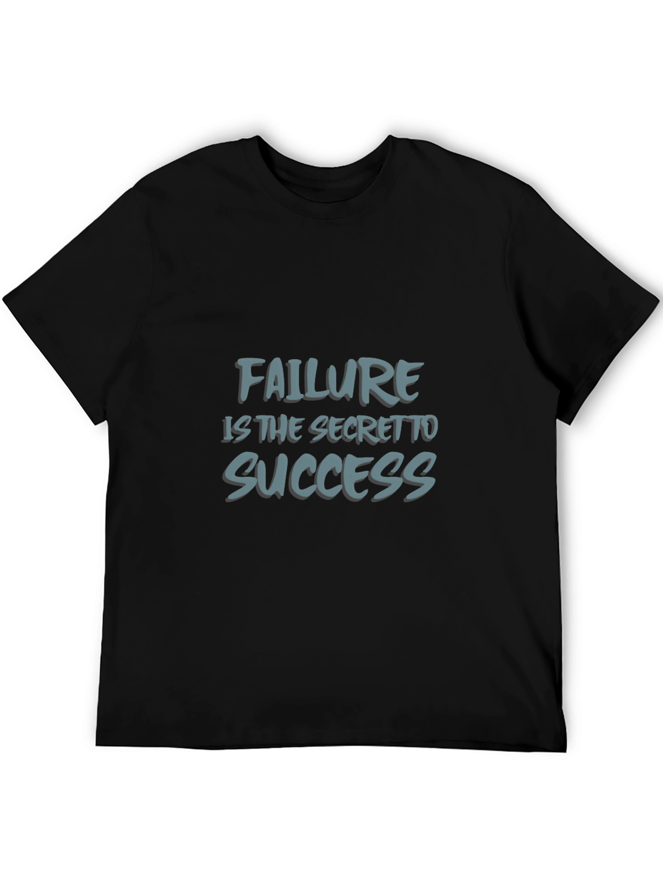 Failure Secret to Success Graphic Tee - Black