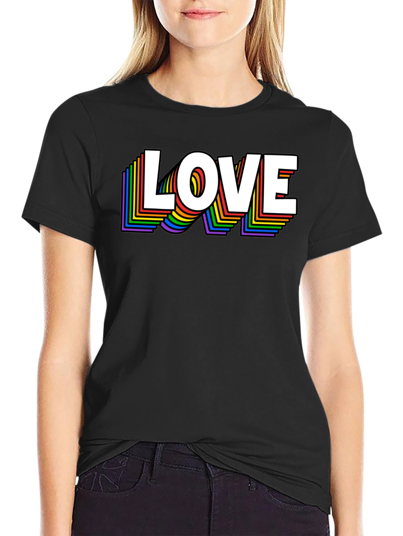 Rainbow LOVE T-Shirt - Pride Edition
