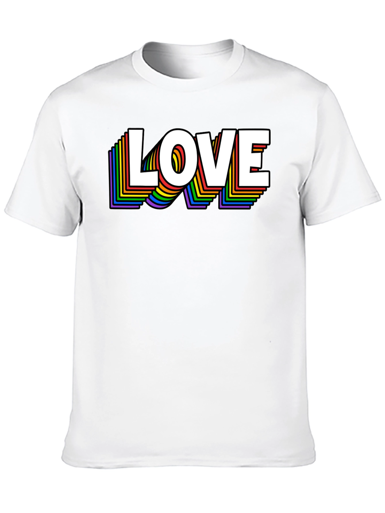 Rainbow LOVE T-Shirt - Pride Edition