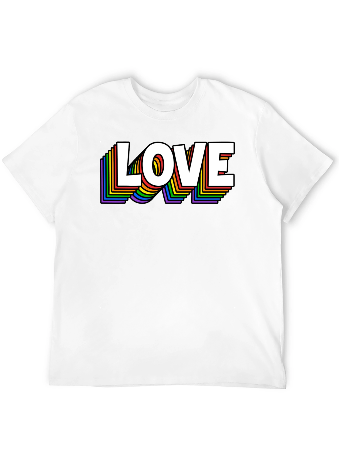 Rainbow LOVE T-Shirt - Pride Edition