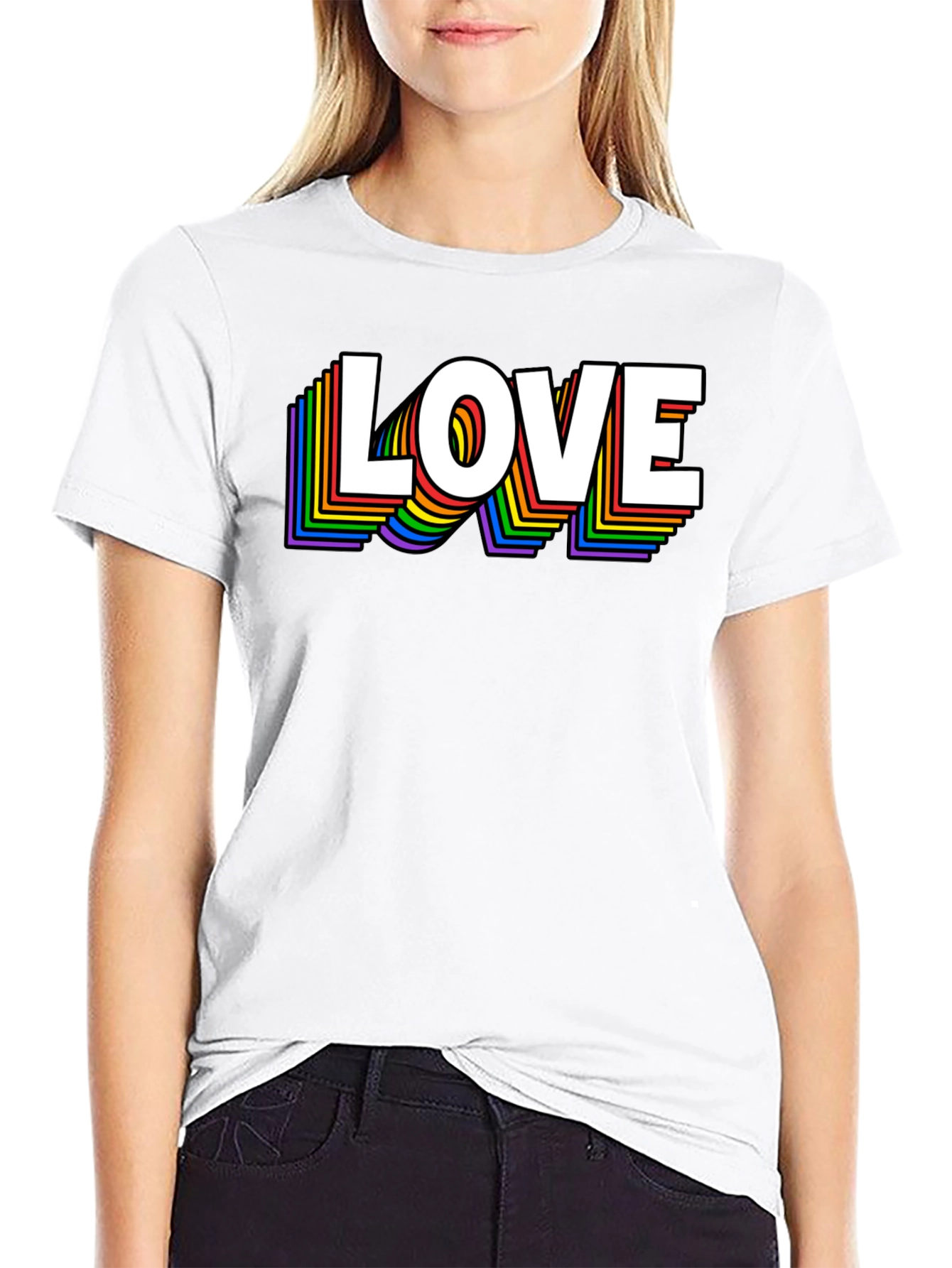 Rainbow LOVE T-Shirt - Pride Edition