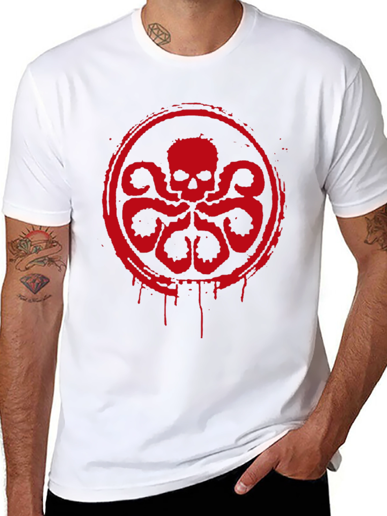 Hydra Logo T-Shirt - Hail Hydra Graphic Tee