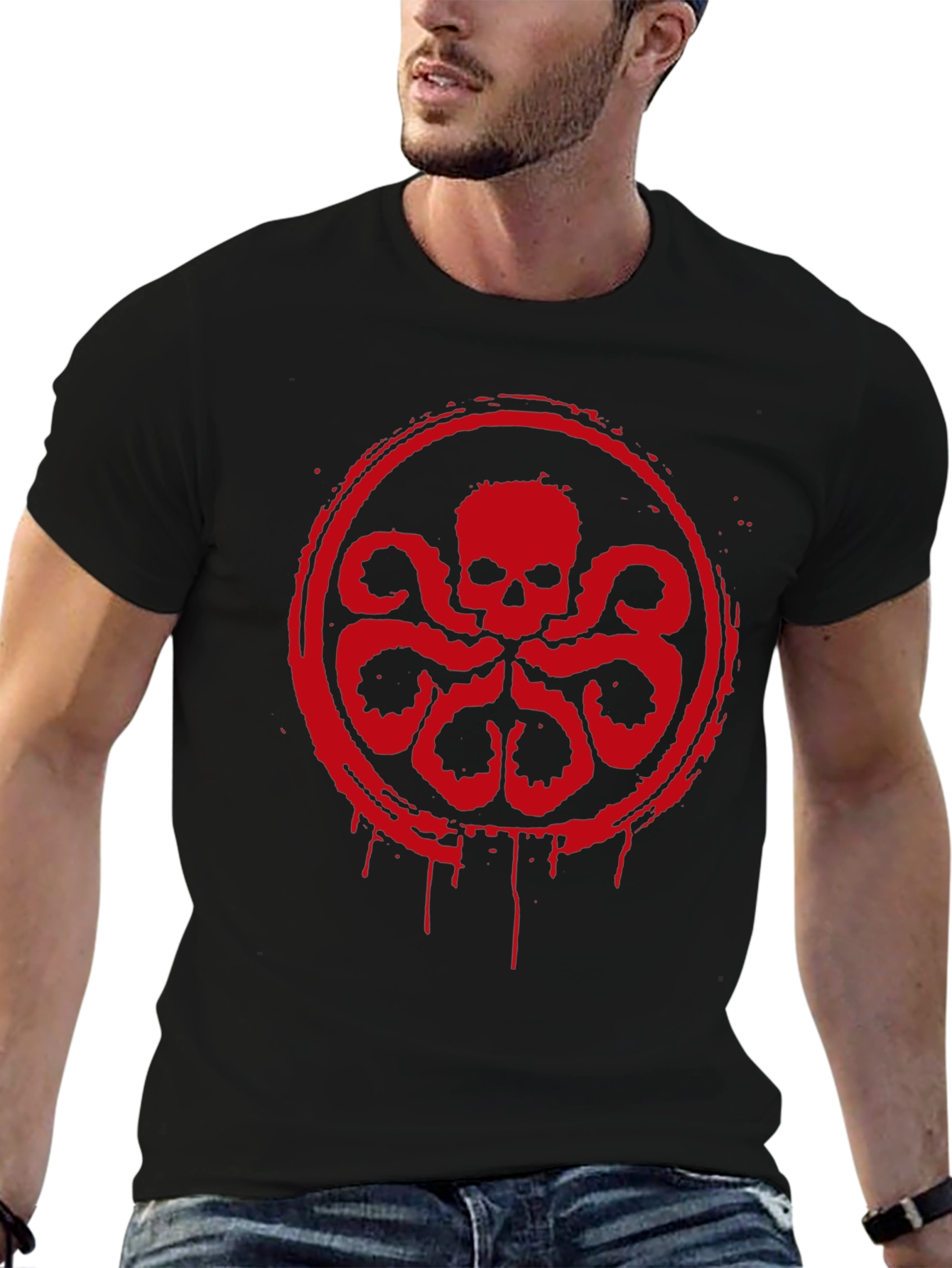 Hydra Logo T-Shirt - Hail Hydra Graphic Tee