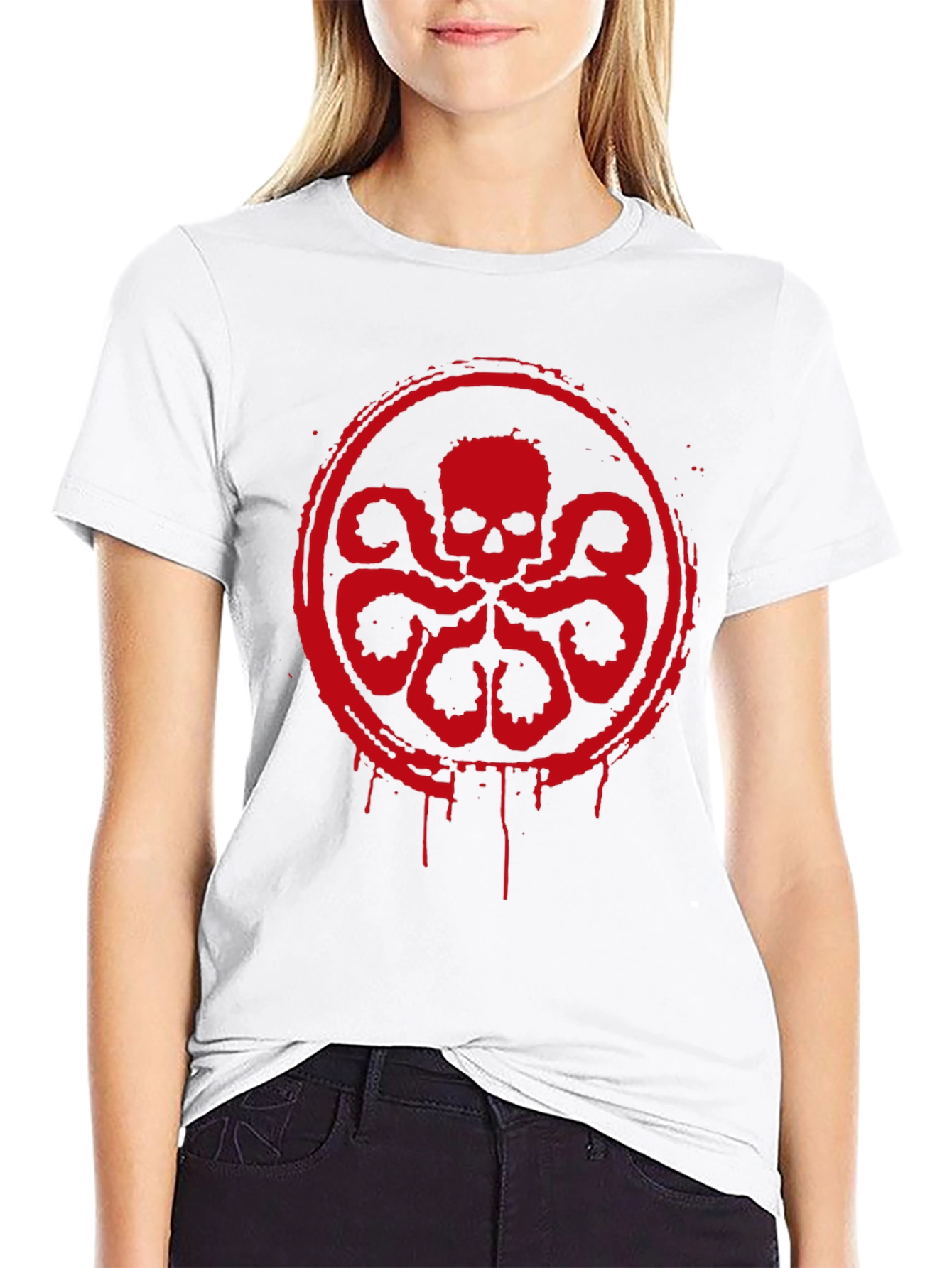 Hydra Logo T-Shirt - Hail Hydra Graphic Tee