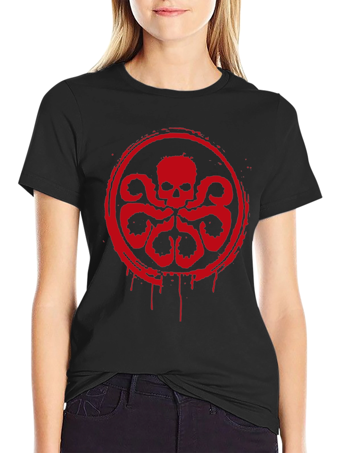 Hydra Logo T-Shirt - Hail Hydra Graphic Tee
