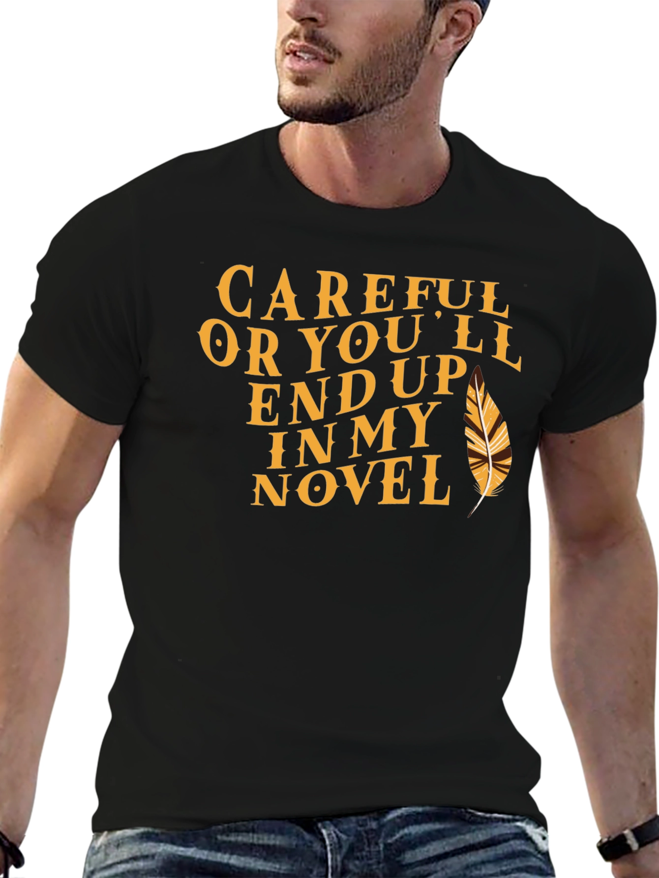 Careful Novel T-Shirt