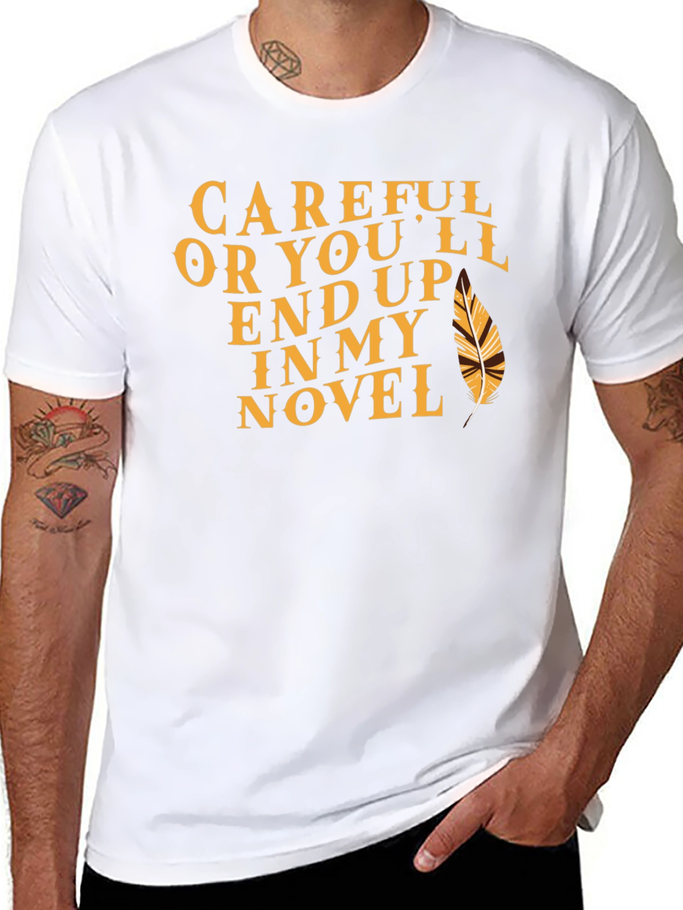 Careful Novel T-Shirt