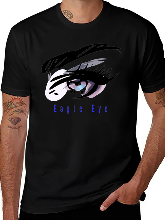 Eagle Eye Graphic T-Shirt - Black