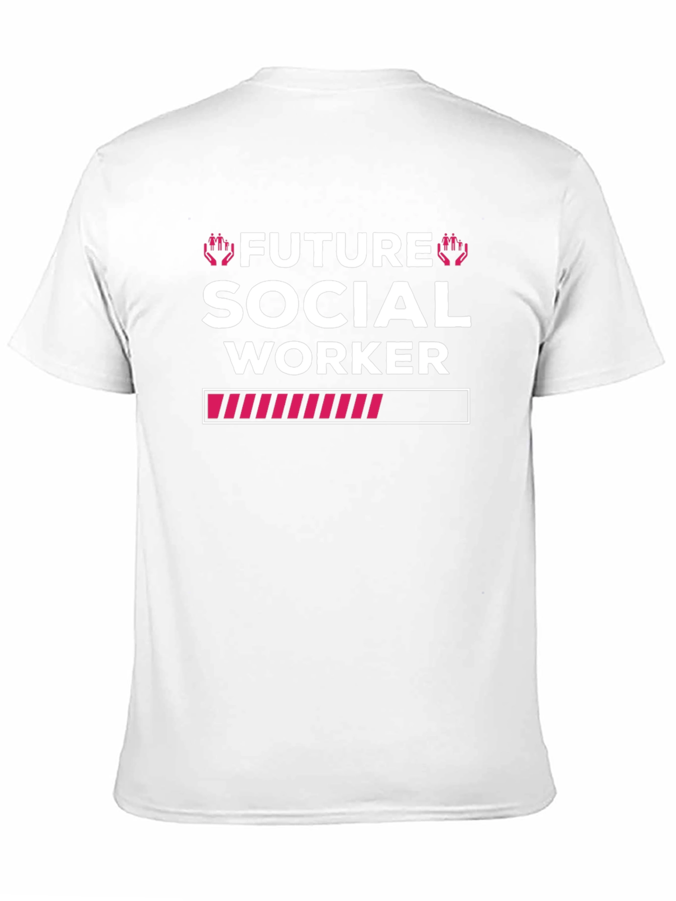Future Social Worker T-Shirt - Loading Bar Design