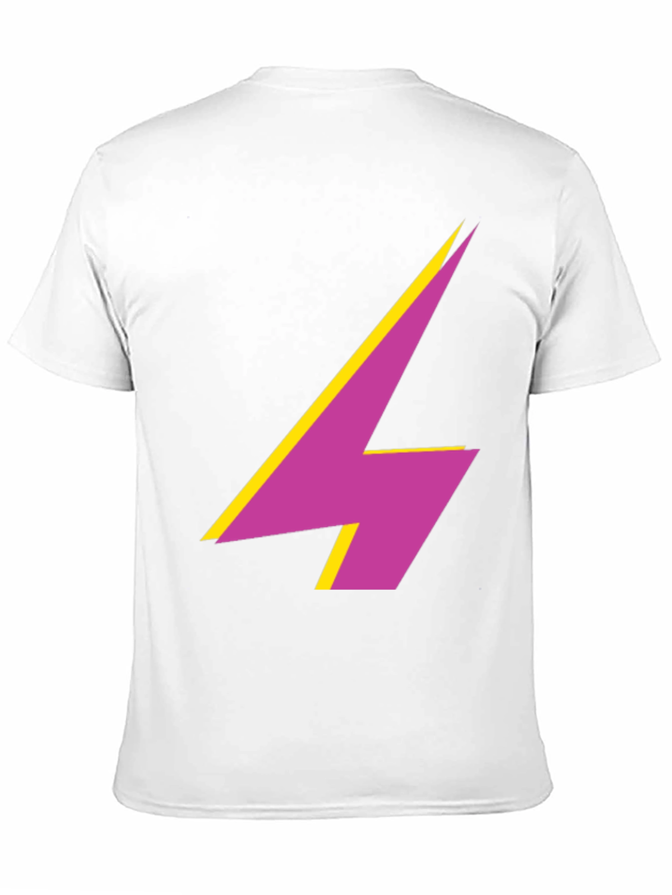 Bold Lightning Bolt Graphic Tee - Modern Style