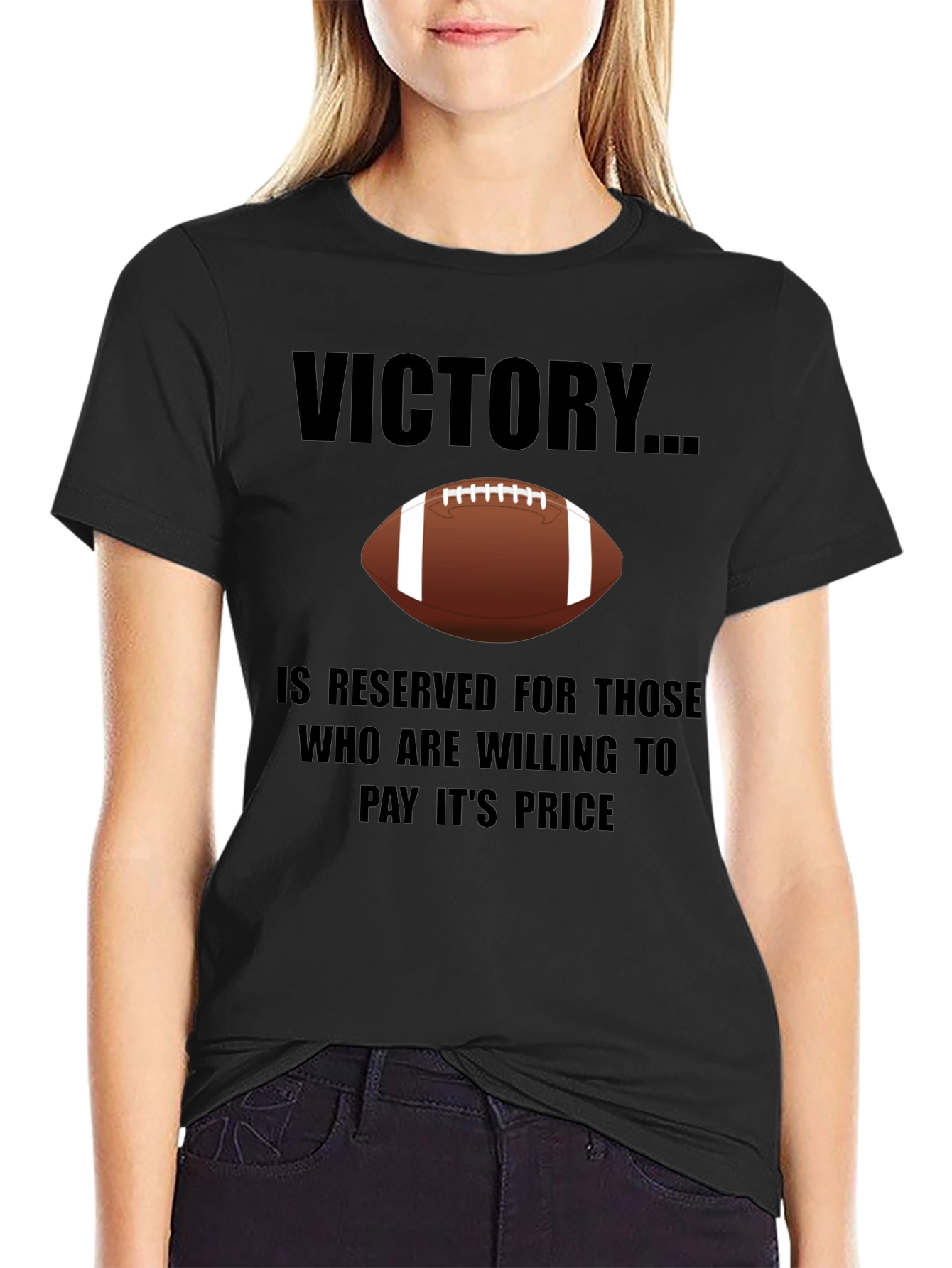 Victory Football Graphic Tee