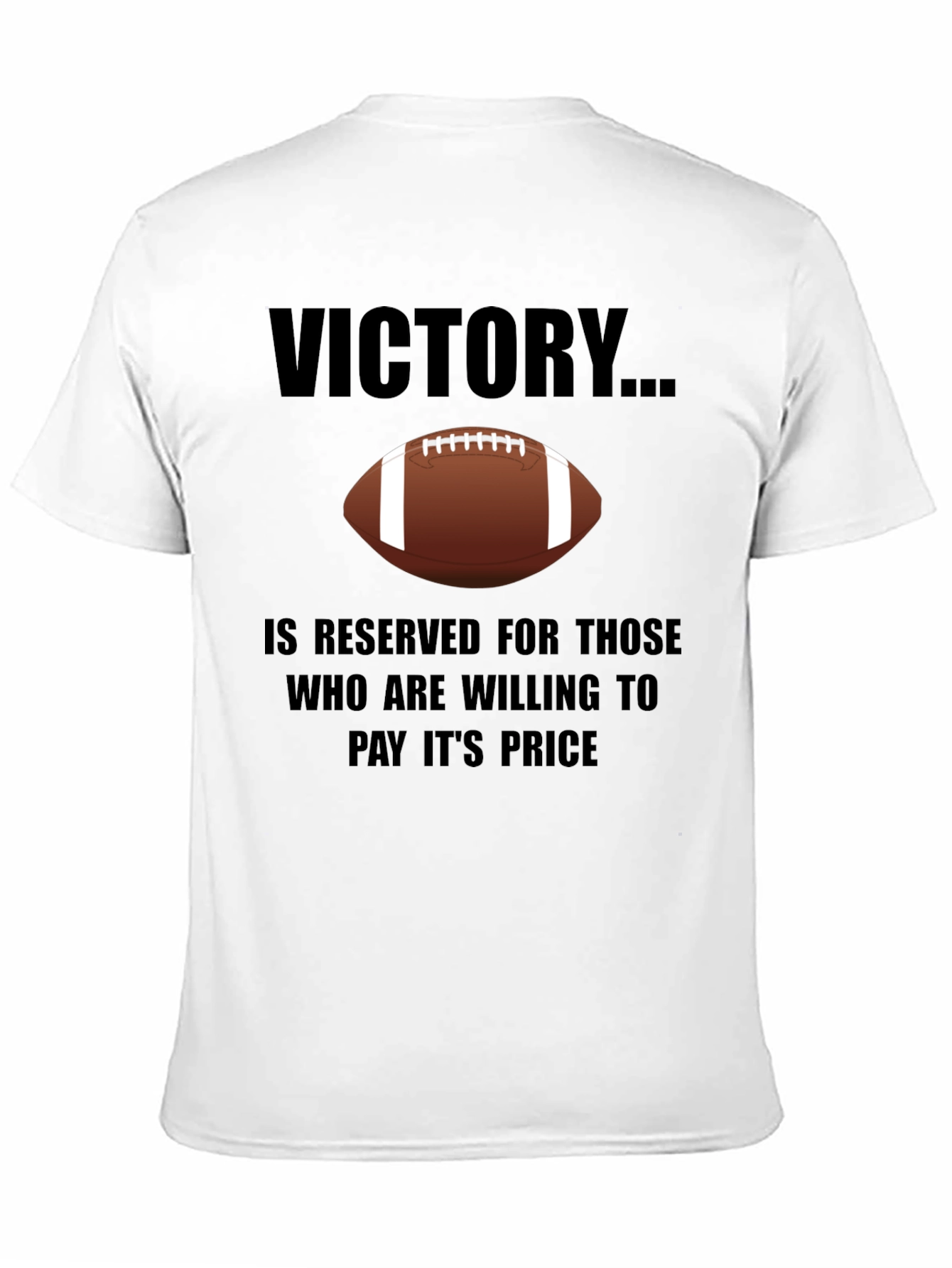 Victory Football Graphic Tee