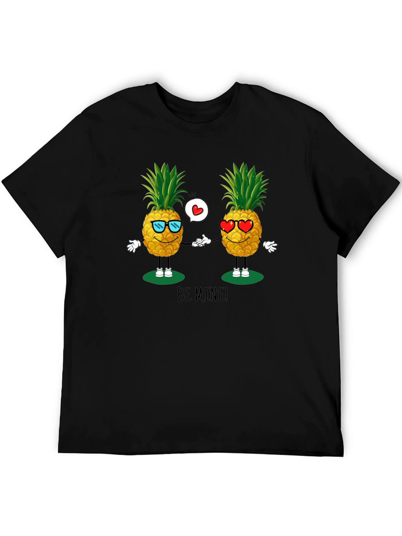 Pineapple Be Mine! Graphic T-Shirt