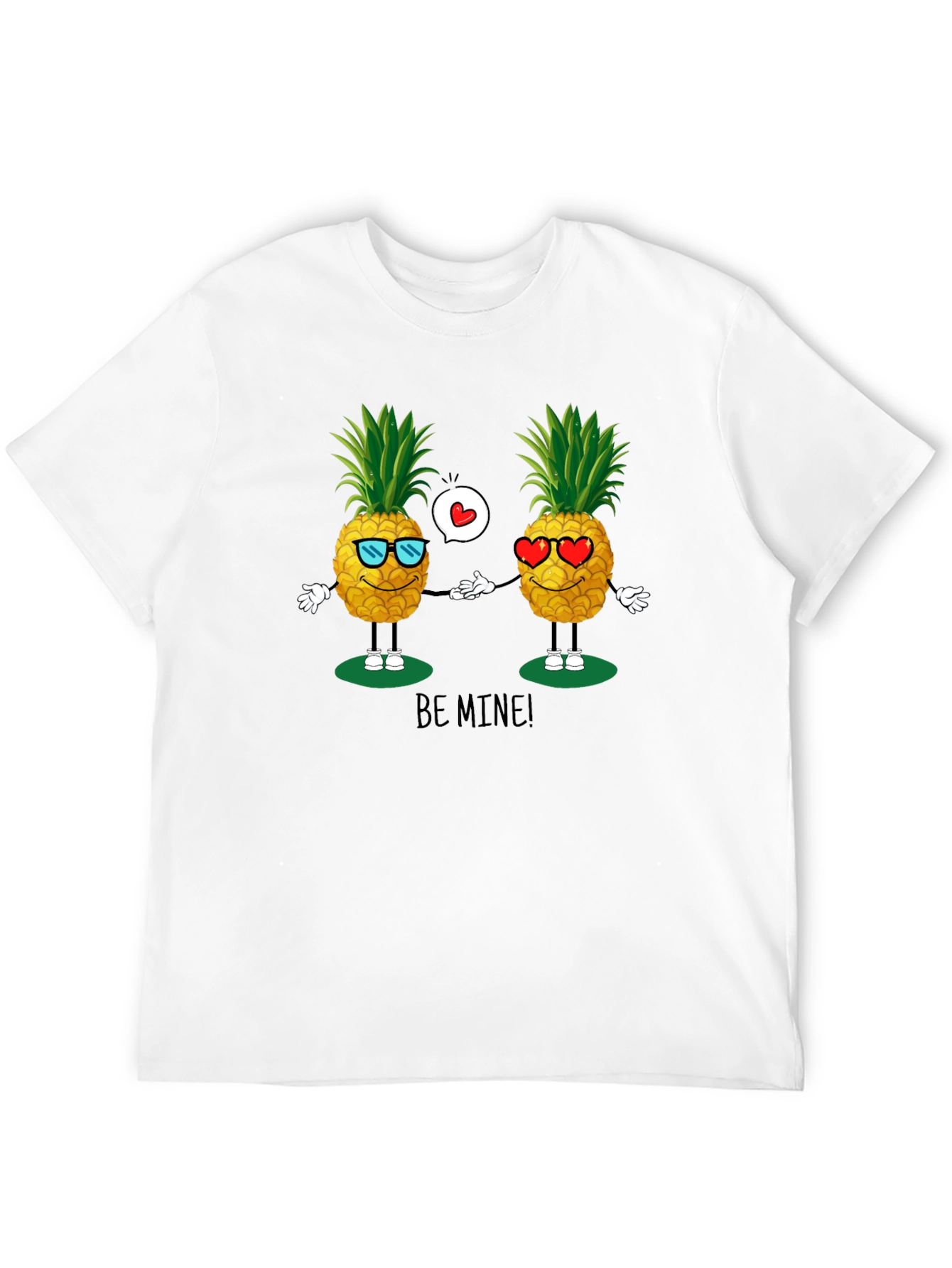 Pineapple Be Mine! Graphic T-Shirt
