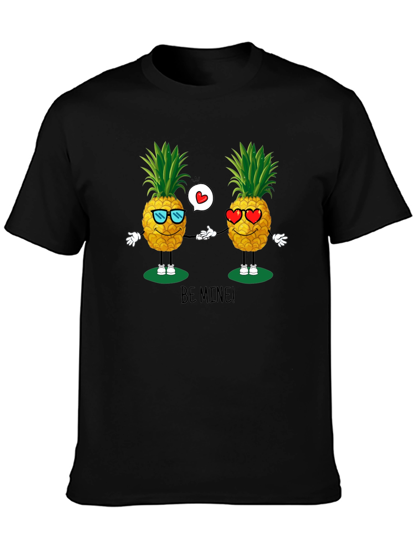Pineapple Be Mine! Graphic T-Shirt