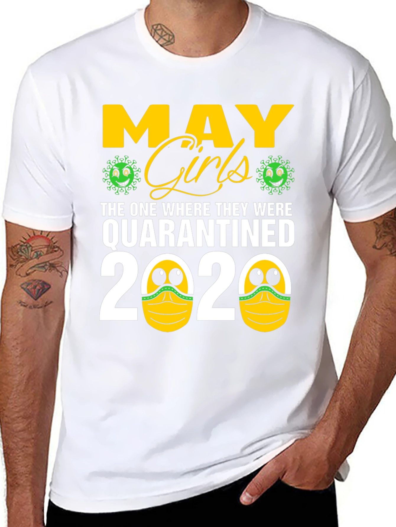 May Girls Quarantined 2020 T-Shirt