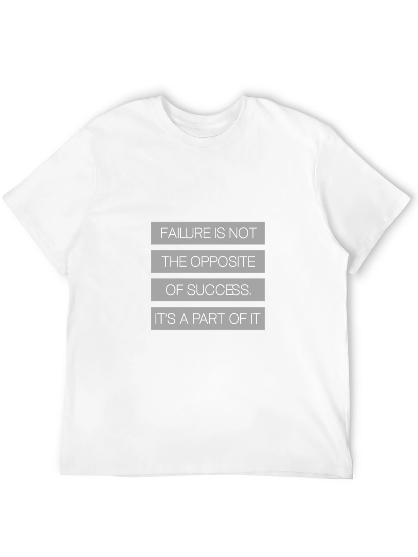 Inspirational Quote T-Shirt - Failure is Part of Success