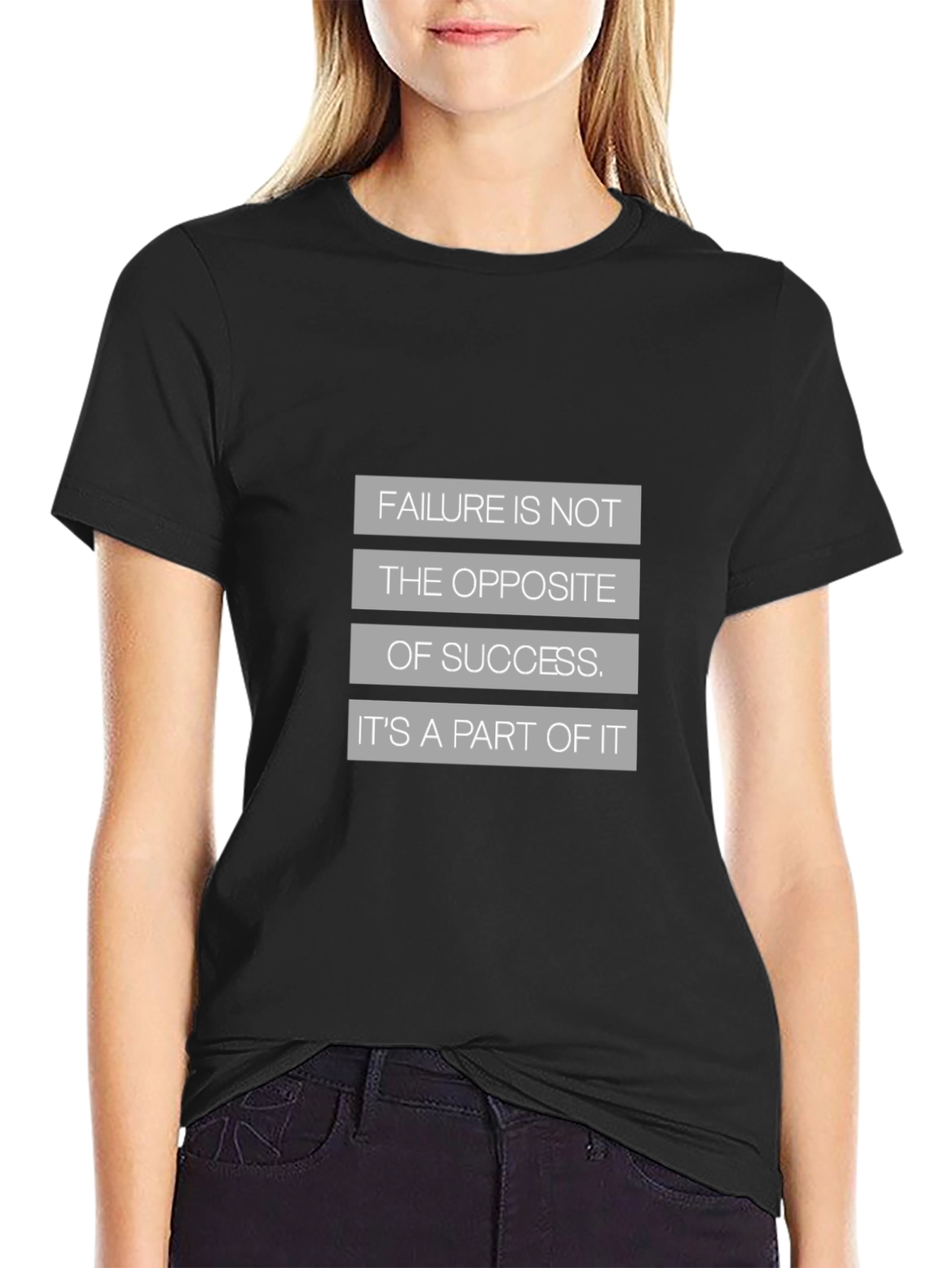 Inspirational Quote T-Shirt - Failure is Part of Success