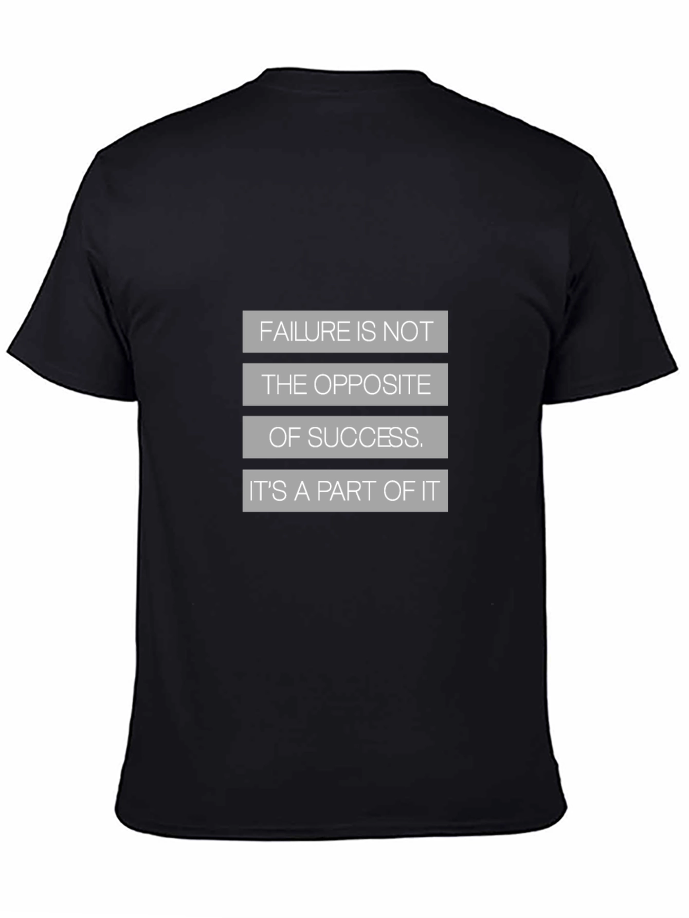 Inspirational Quote T-Shirt - Failure is Part of Success