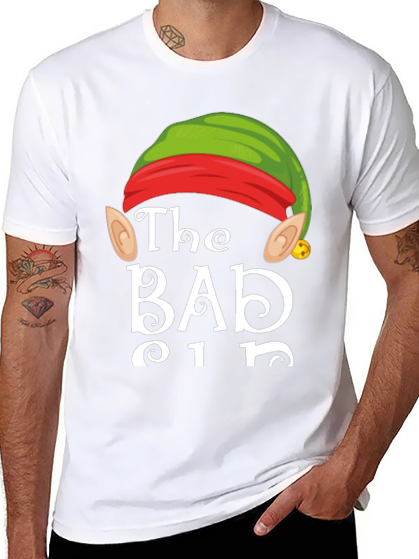 The Bad Elf T-Shirt - Christmas Holiday Tee
