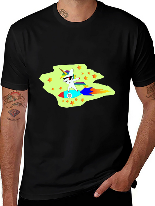 Unicorn Rocket Ride T-Shirt - Fun & Unique!